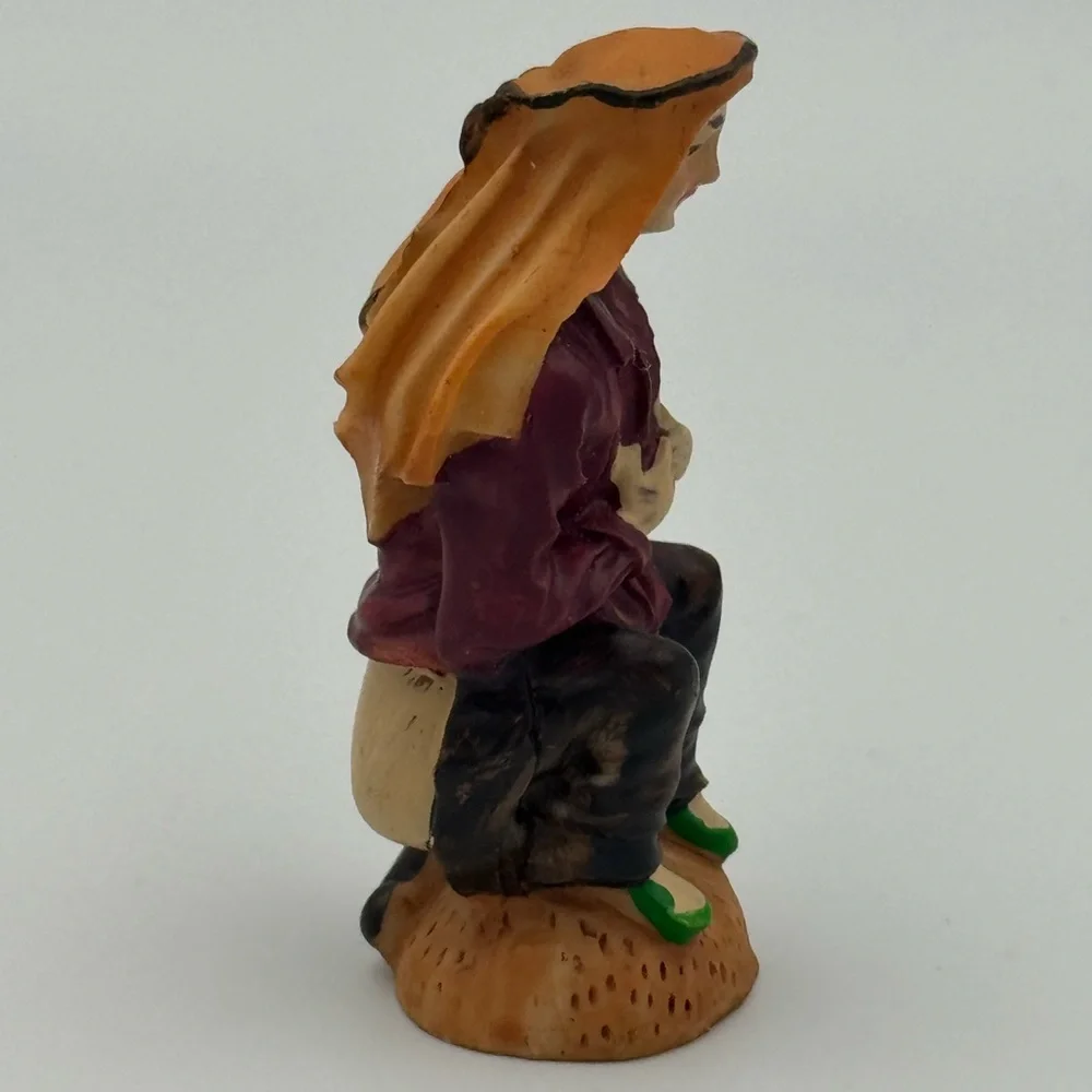 Caganer Nativity Figurine‎ Good Luck Catalan Christmas Figure Portugal 3”